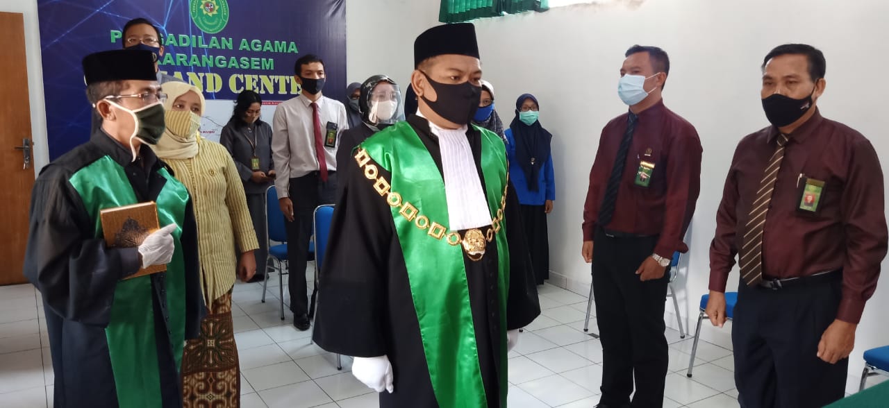 1. Pengambilan Sumpah Jabatan Dan Pelantikan Wakil Ketua Ach. Zakiyuddin