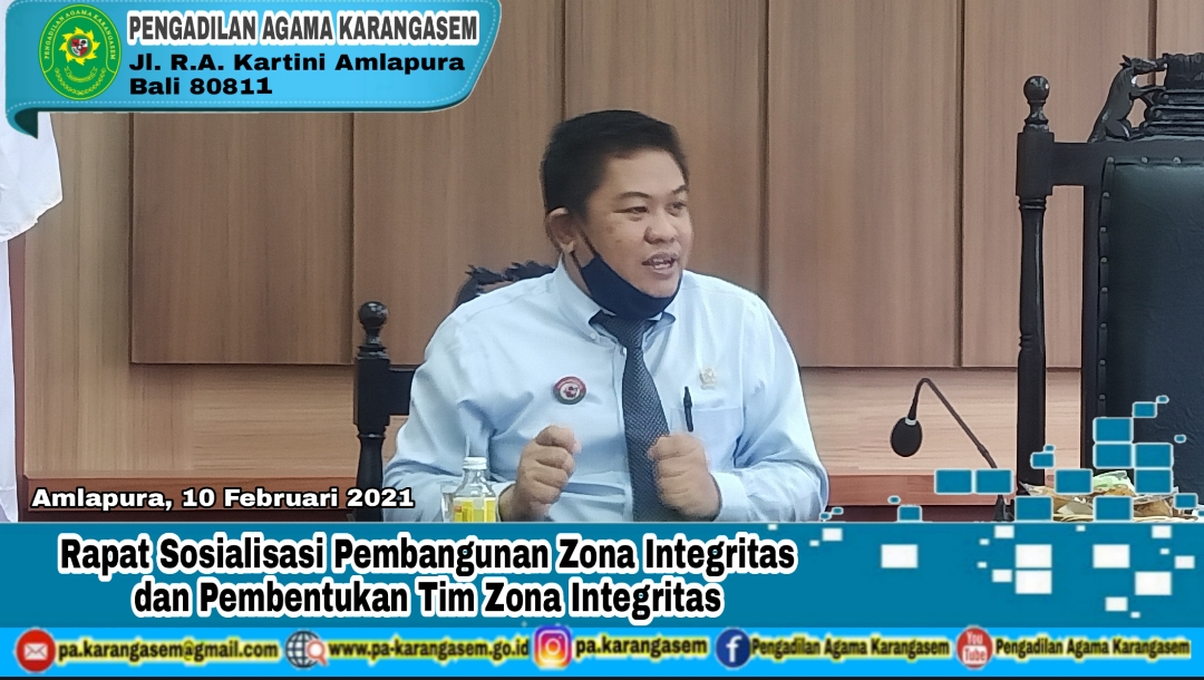 wakil ketua memberi pengarahan